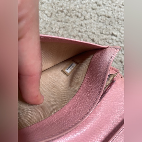 Chanel Bifold Long Wallet Coco Pink Caviar Leather Authentic - Picture 8 of 15